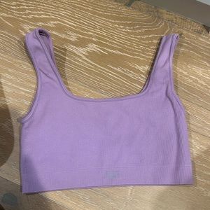Set active purple sports bra